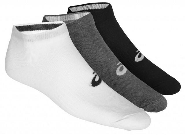 ASICS Ped Socks 3Pack 3-Colors